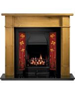 Darwin Sovereign Wooden Fireplace Package