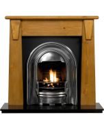 Tyrone Sutton Wooden Fireplace