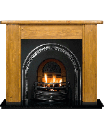 Victorian Traditions Wooden Fireplace