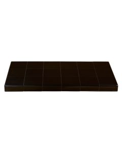 Tiled Hearth 54"x18" - Black, Red, Green or Ivory