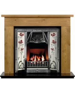 Borrington Toulouse Wooden Fireplace Package