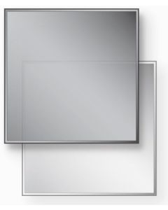 Smoked Glass Hearth Square 900mm x 900mm